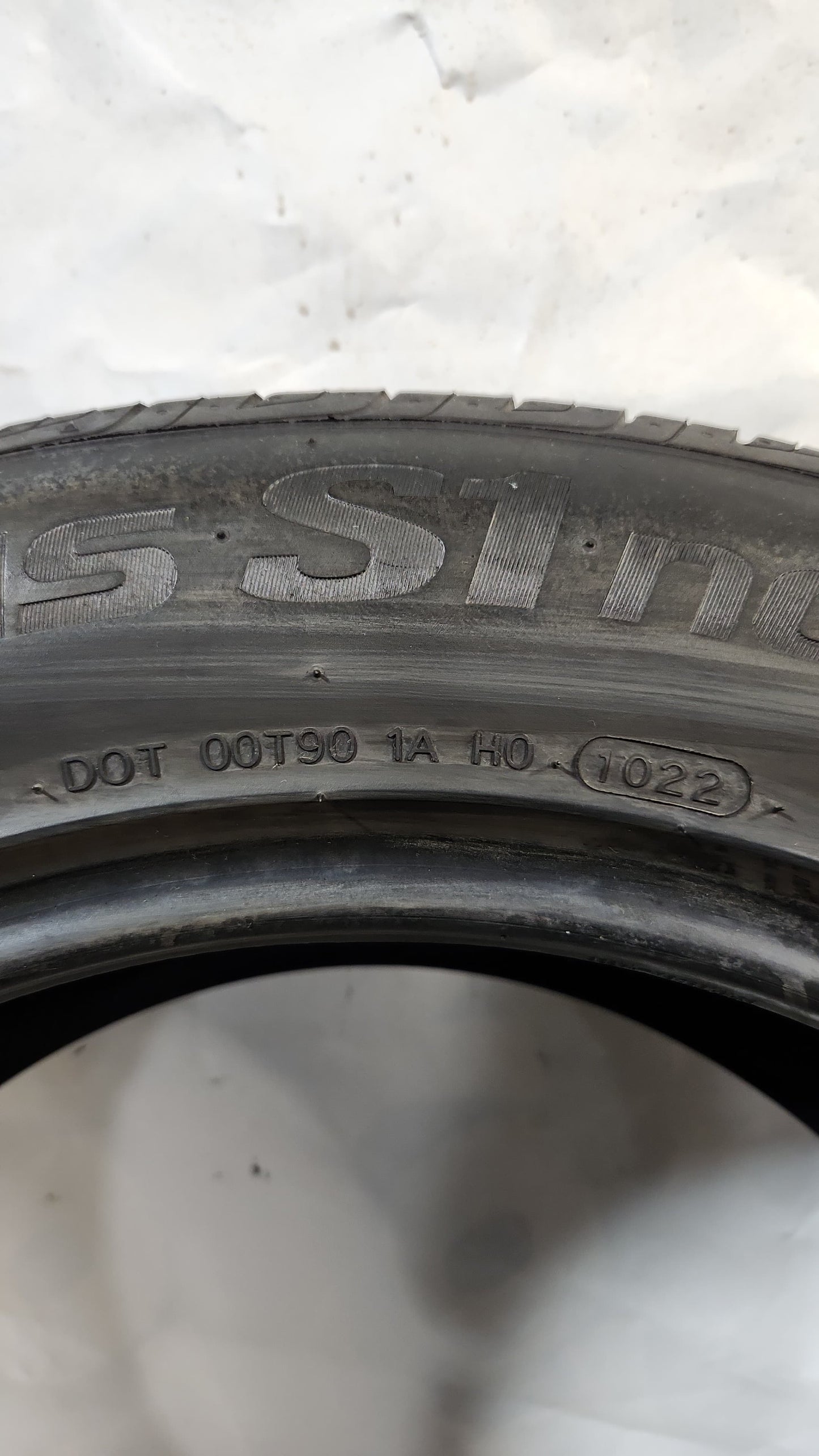 Used Tire - 245/55R19 Hankook Ventus S1 Noble 2