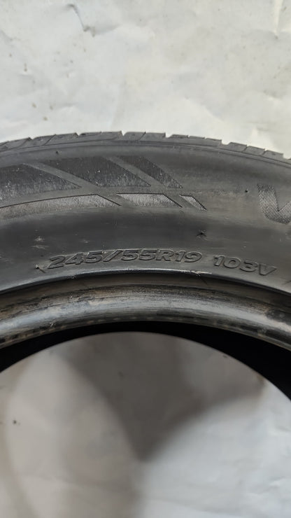 Used Tire - 245/55R19 Hankook Ventus S1 Noble 2