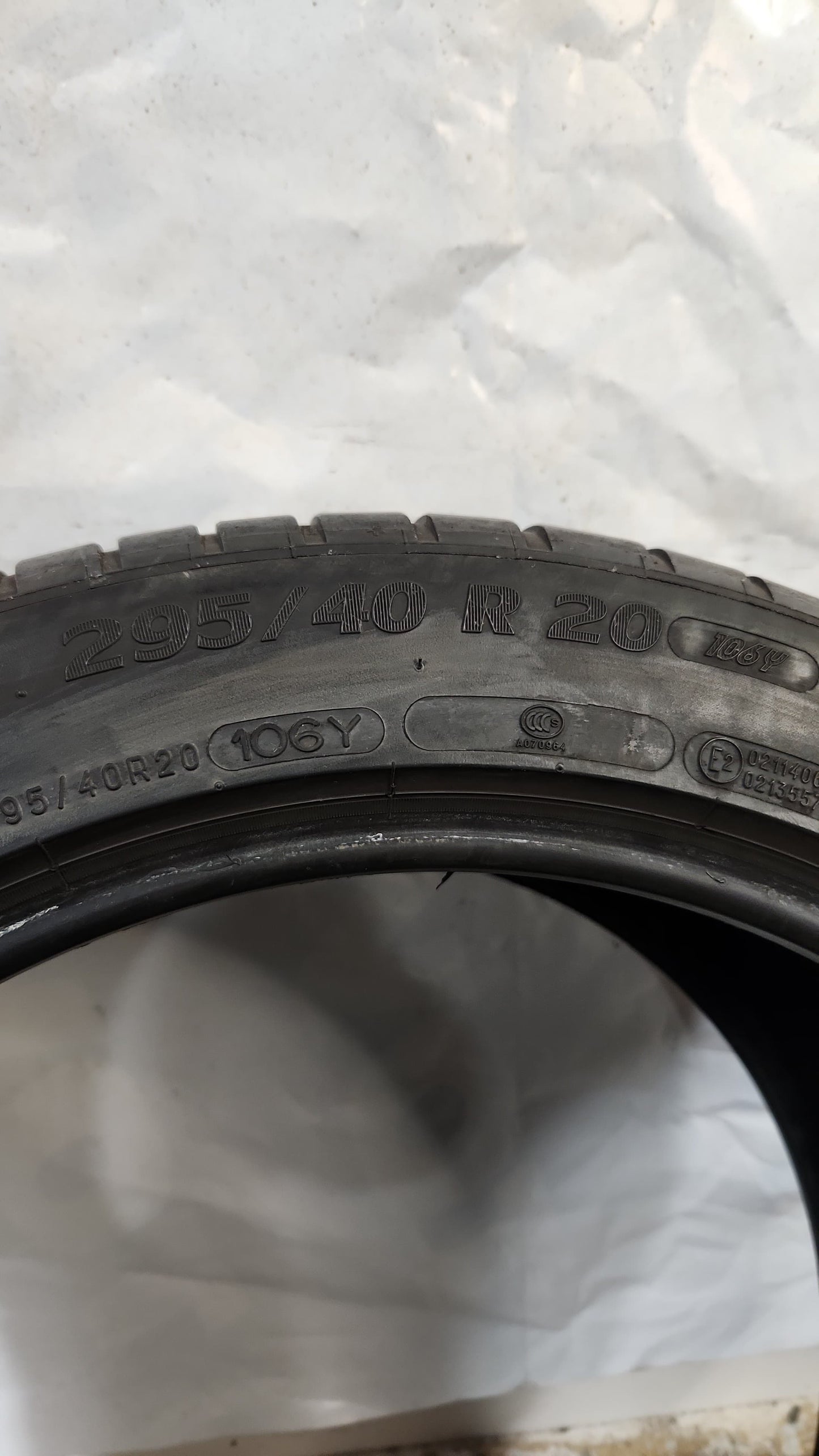Used Tire - 295/40R20 Michelin Latitude Sport 3