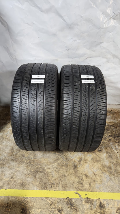 Set of 2 - 315/40R21 Pirelli Scorpion Zero All Season - Used Tires
