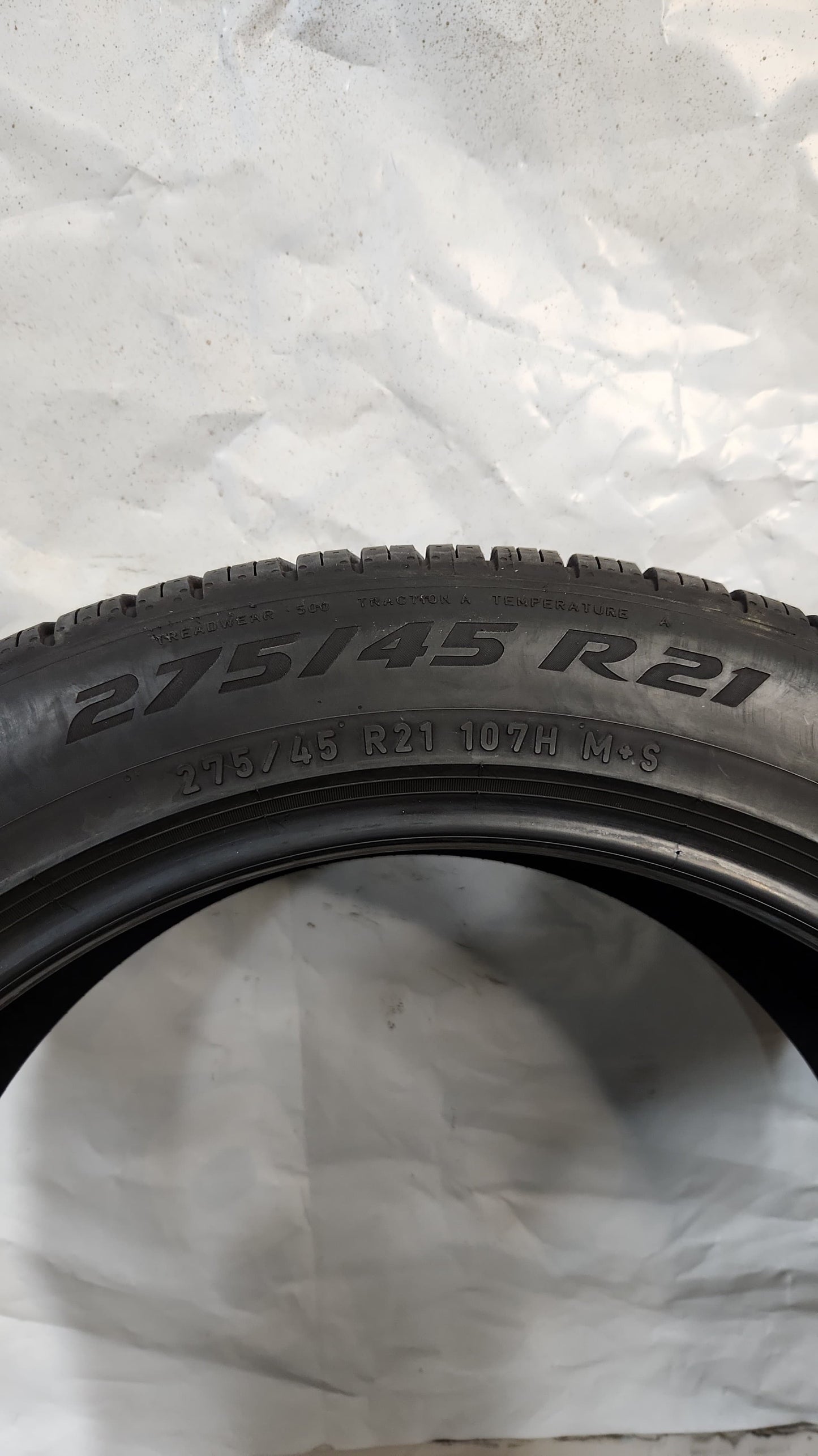 Set of 2 - 275/45R21 Pirelli Scorpion Zero All Season - Used Tires