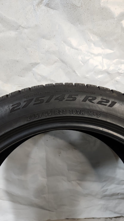 Set of 2 - 275/45R21 Pirelli Scorpion Zero All Season - Used Tires