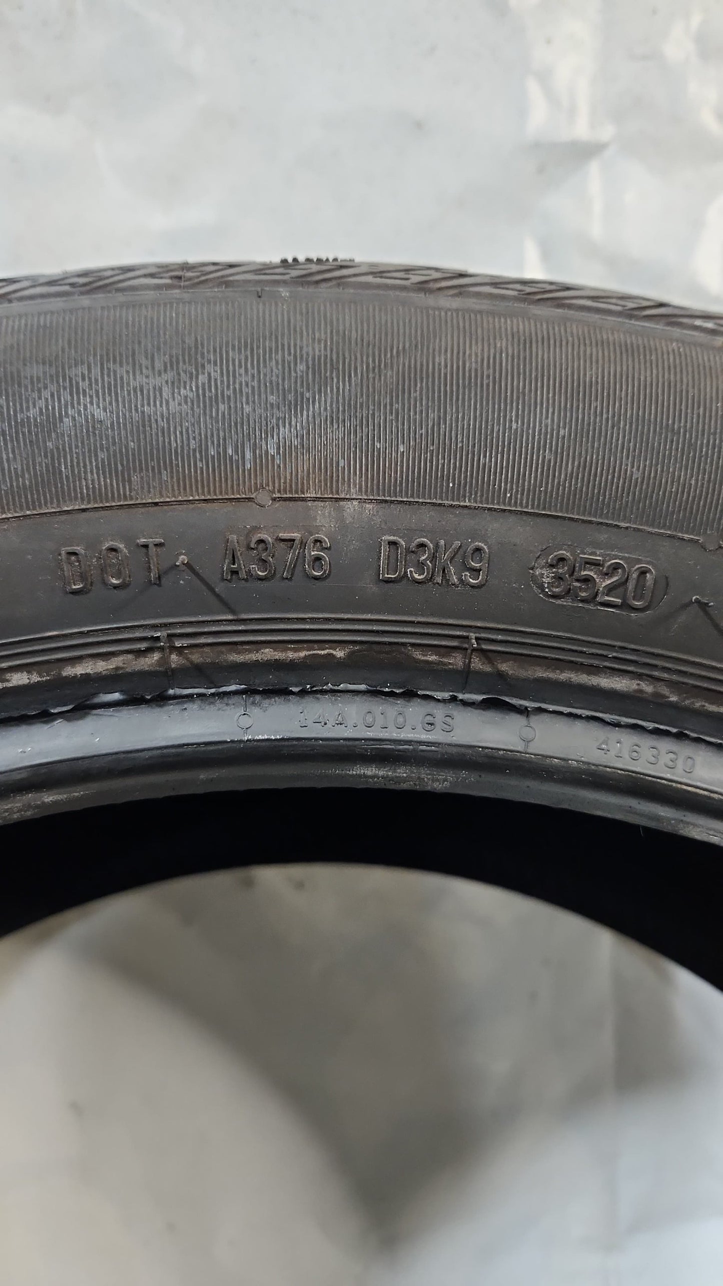 Used Tire - 245/50R20 Continental Cross Contact LX Sport