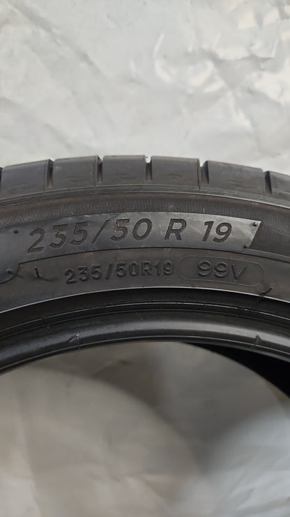 Used Tire - 235/50R19 Michelin Primacy Tour A/S