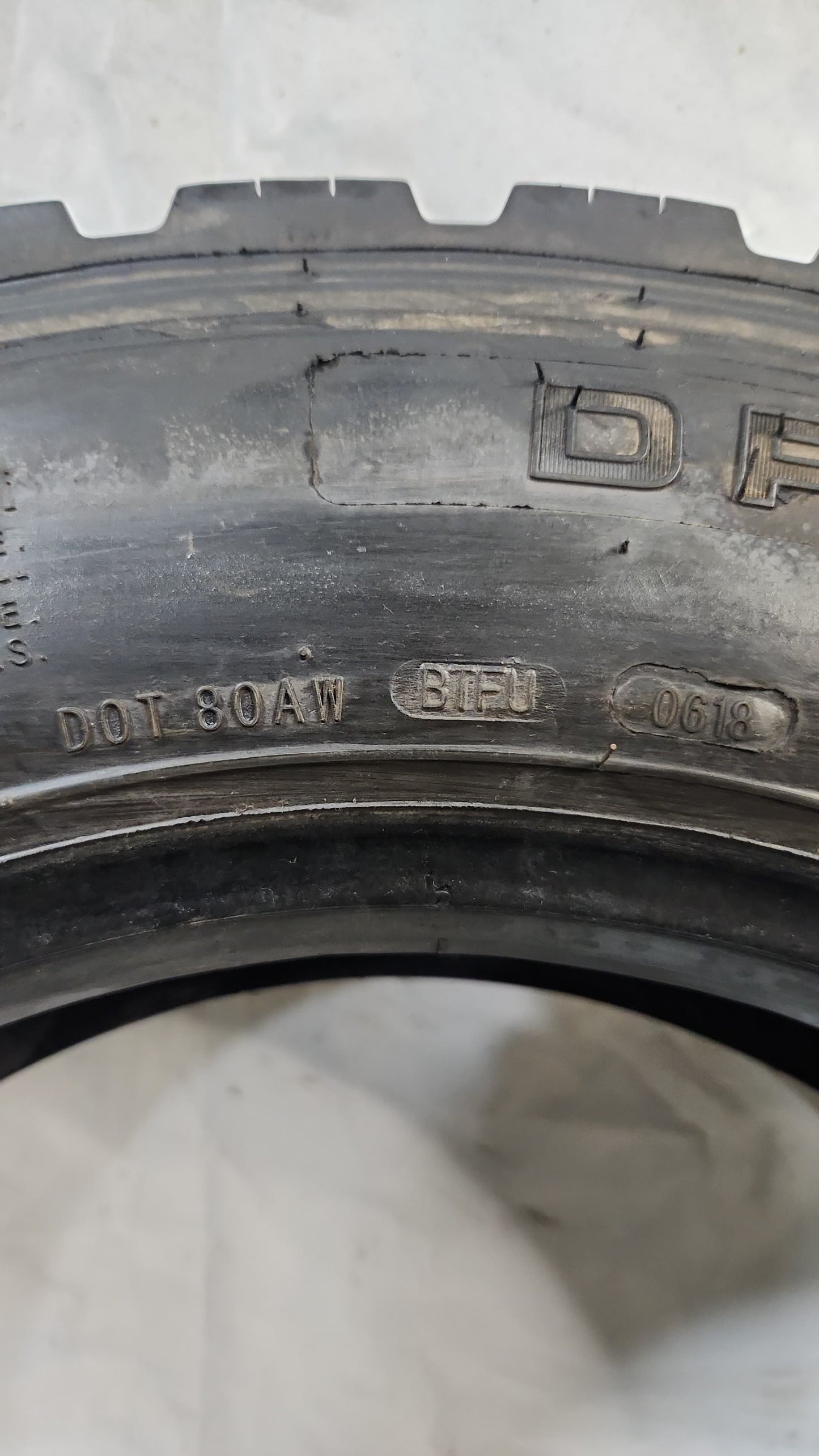 Set of 2 - 225/70R19.5 Synergy DP800 - Used Tires