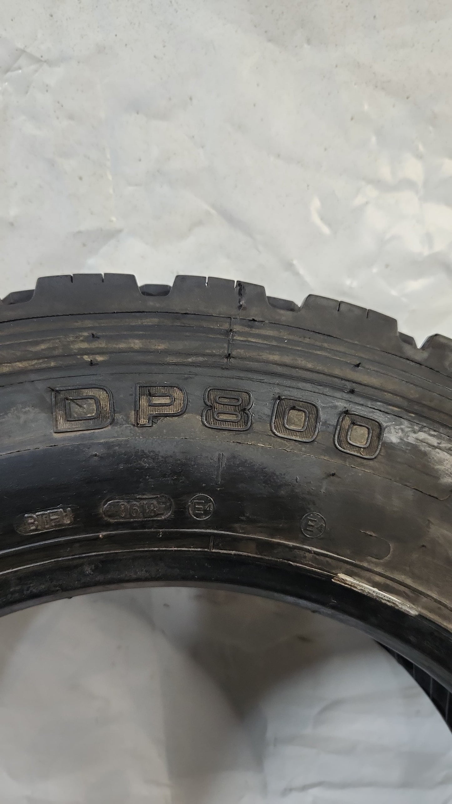 Set of 2 - 225/70R19.5 Synergy DP800 - Used Tires