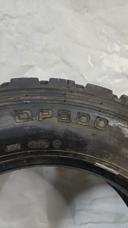 Set of 2 - 225/70R19.5 Synergy DP800 - Used Tires