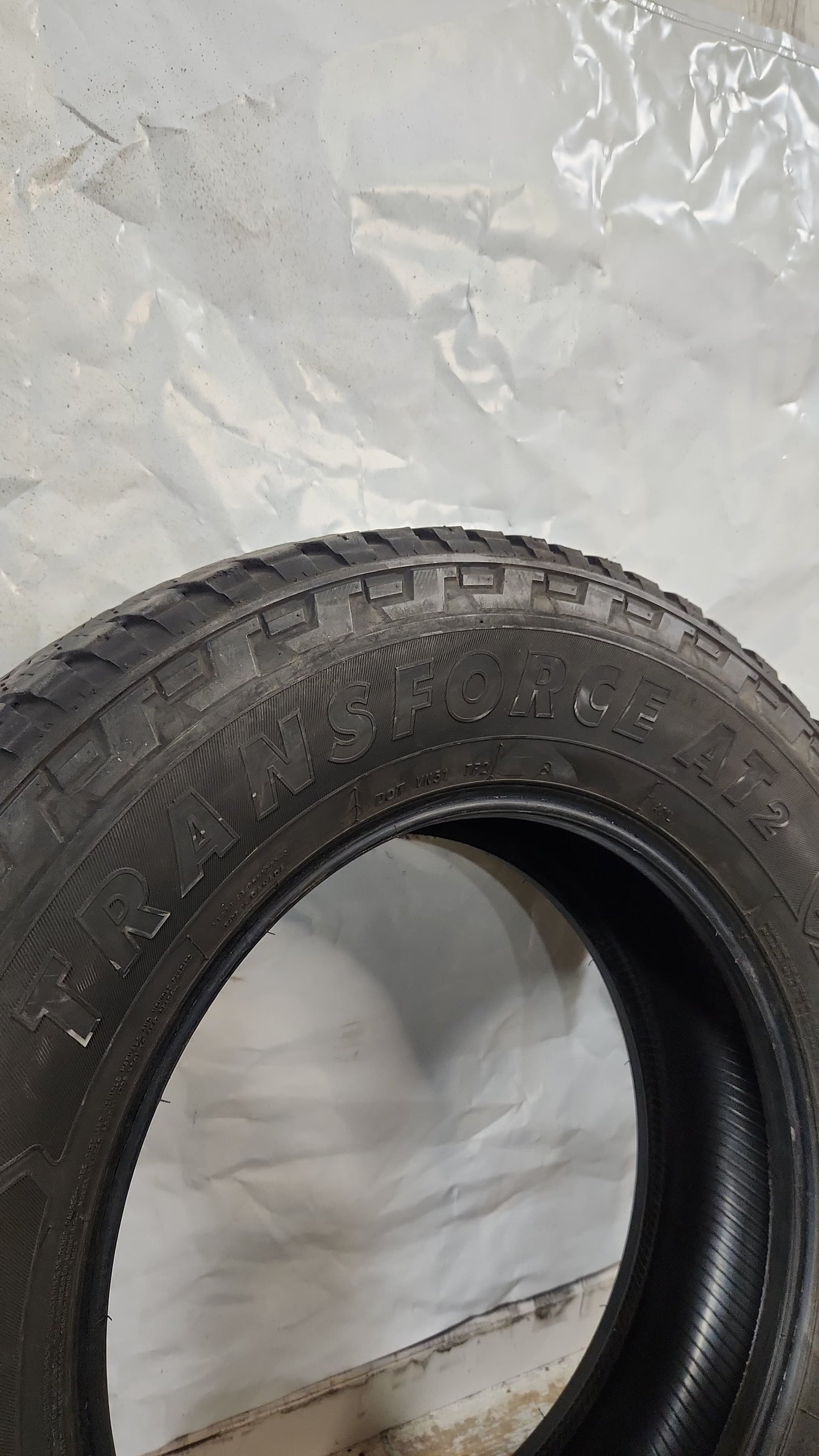 Used Tire - 265/70R18 Firestone Transforce AT2 8/32