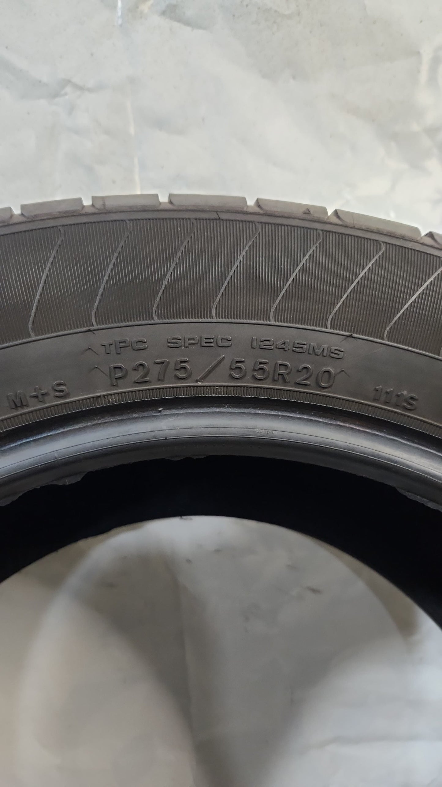 Used Tire - 275/55R20 Goodyear Eagle LS-2