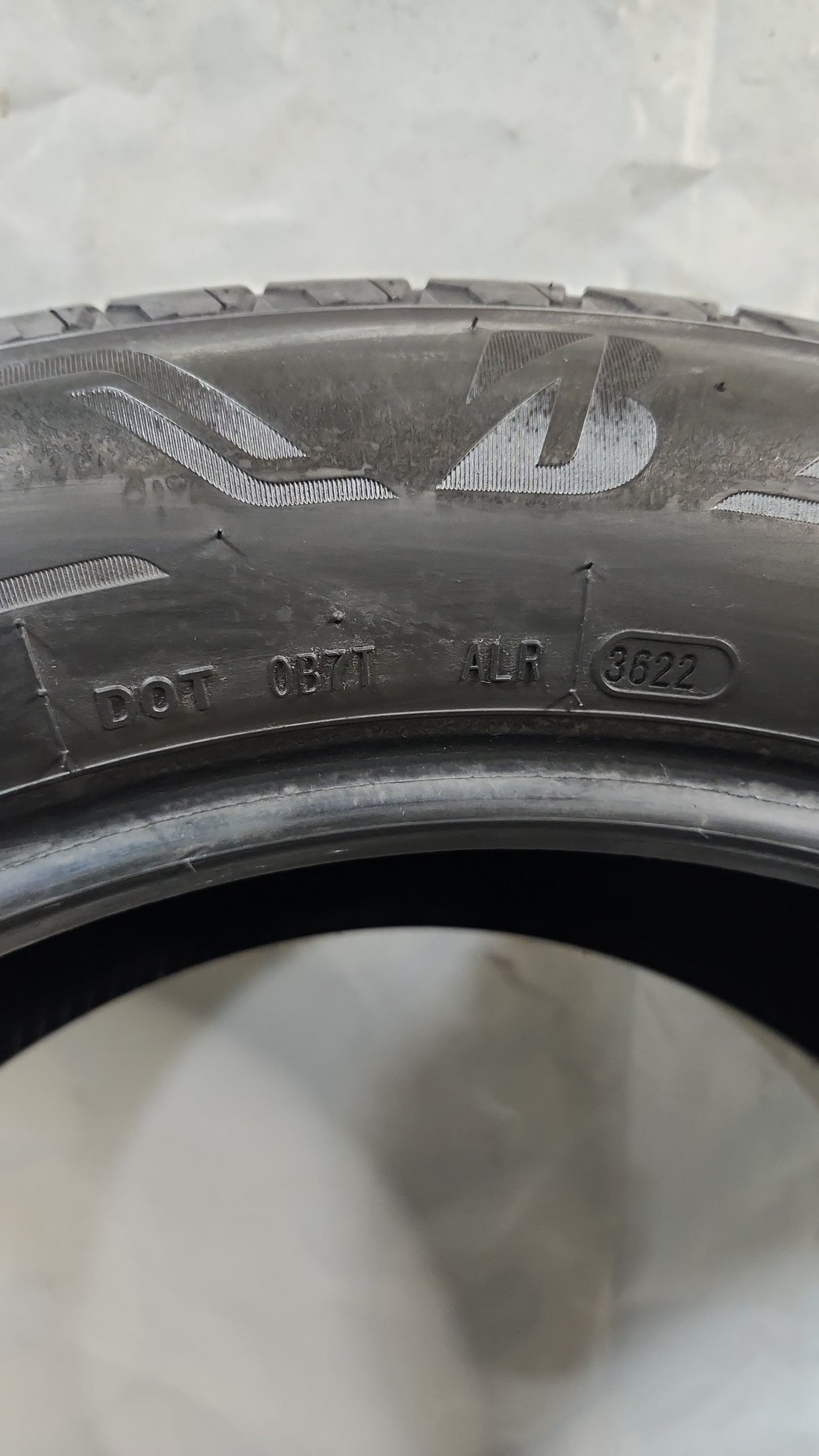 Used Tire - 265/50R19 Bridgestone Alenza Sport A/S