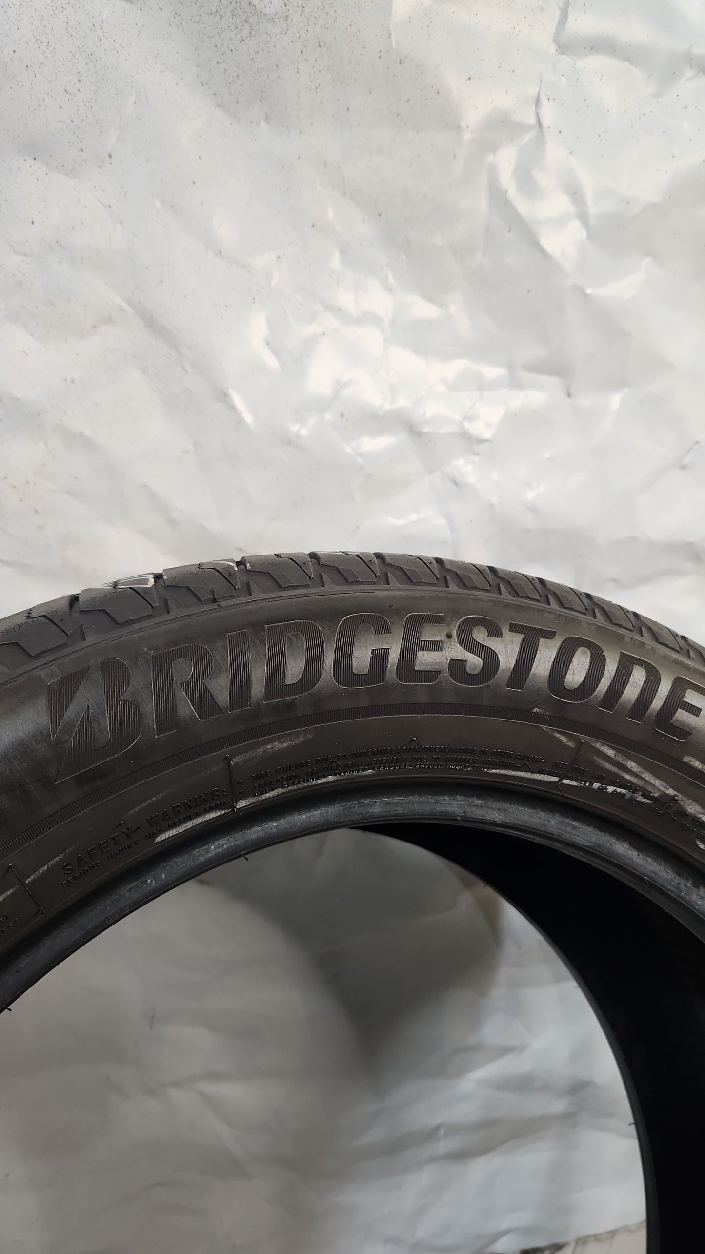 Used Tire - 265/50R19 Bridgestone Alenza Sport A/S