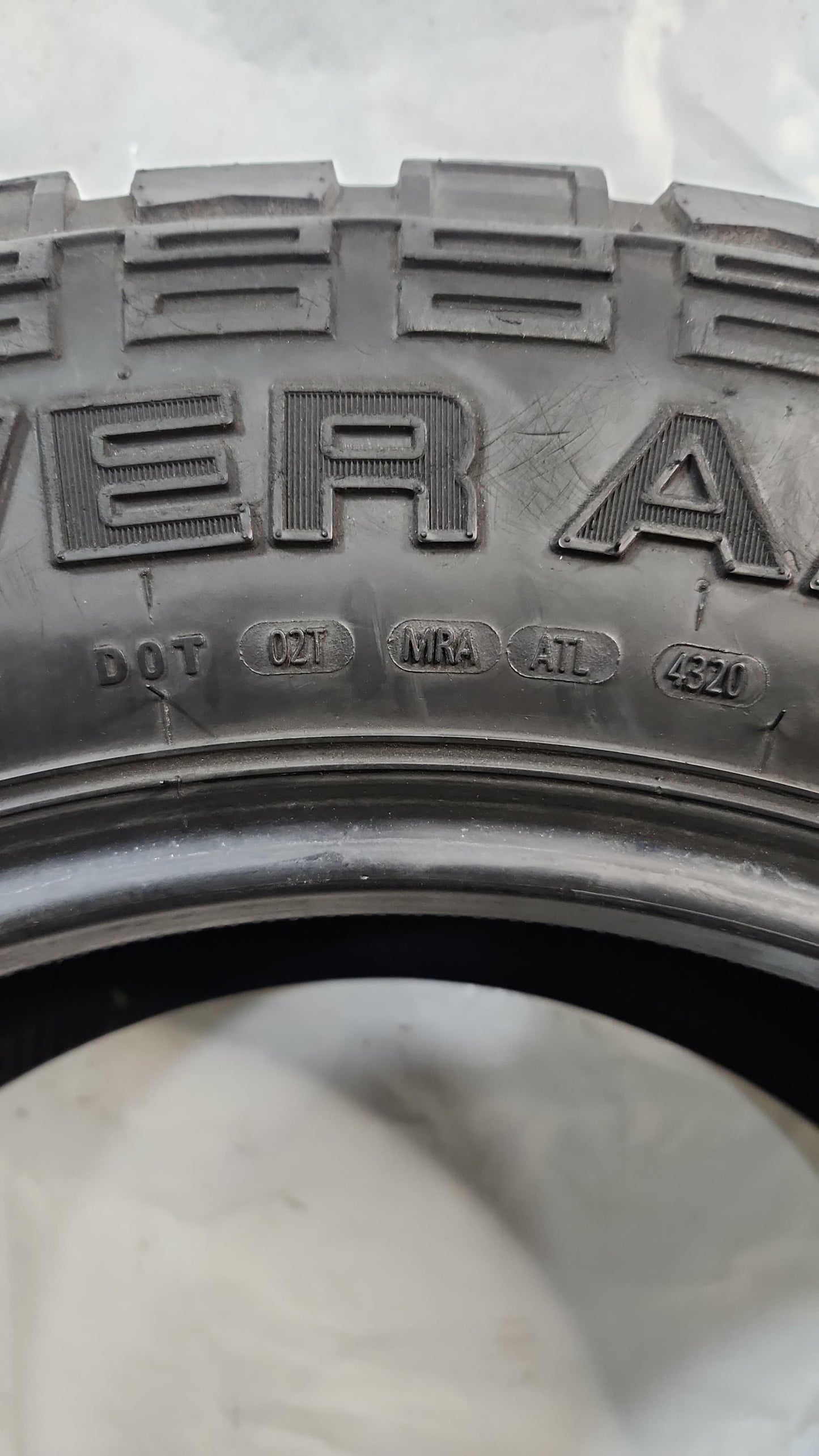 Used Tire - 275/65R20 Kenda Klever A/T2 7/32