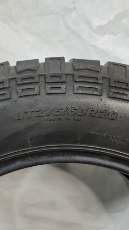 Used Tire - 275/65R20 Kenda Klever A/T2 7/32