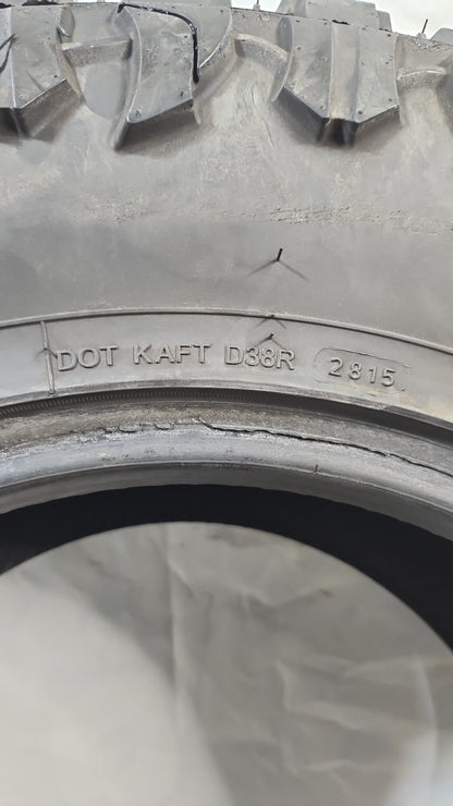 Set of 2 - 33X12.50R17 Atturo Trail Blade M/T - Used Tires