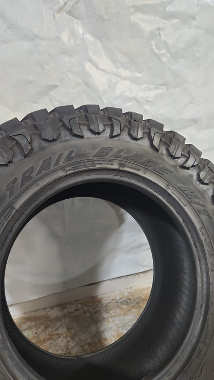 Set of 2 - 33X12.50R17 Atturo Trail Blade M/T - Used Tires