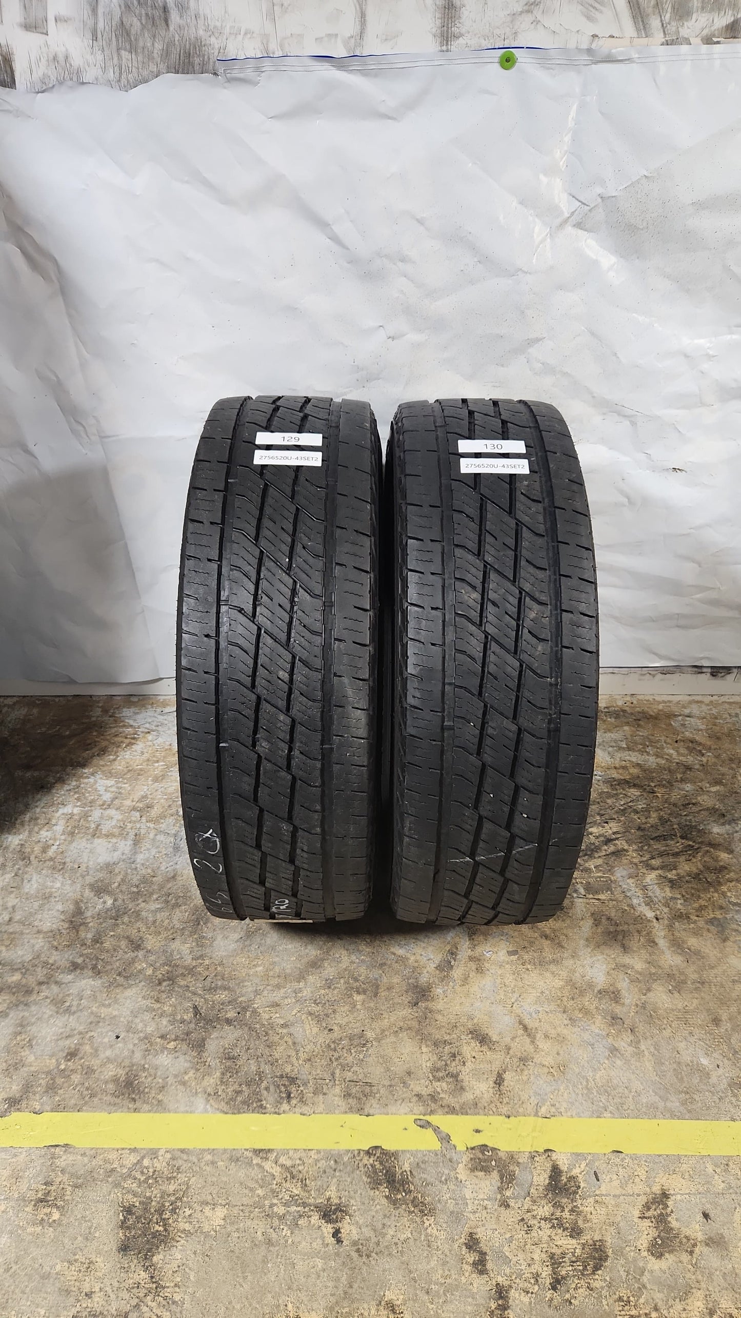 Set of 2 - 275/65R20 Toyo Open Country H/T II - Used Tires