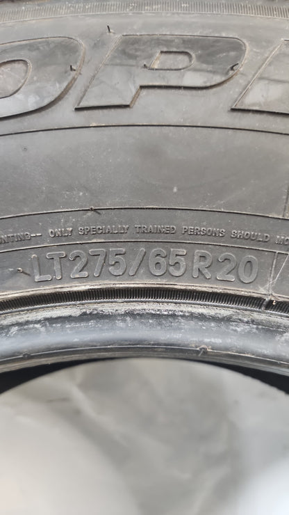 Set of 2 - 275/65R20 Toyo Open Country H/T II - Used Tires