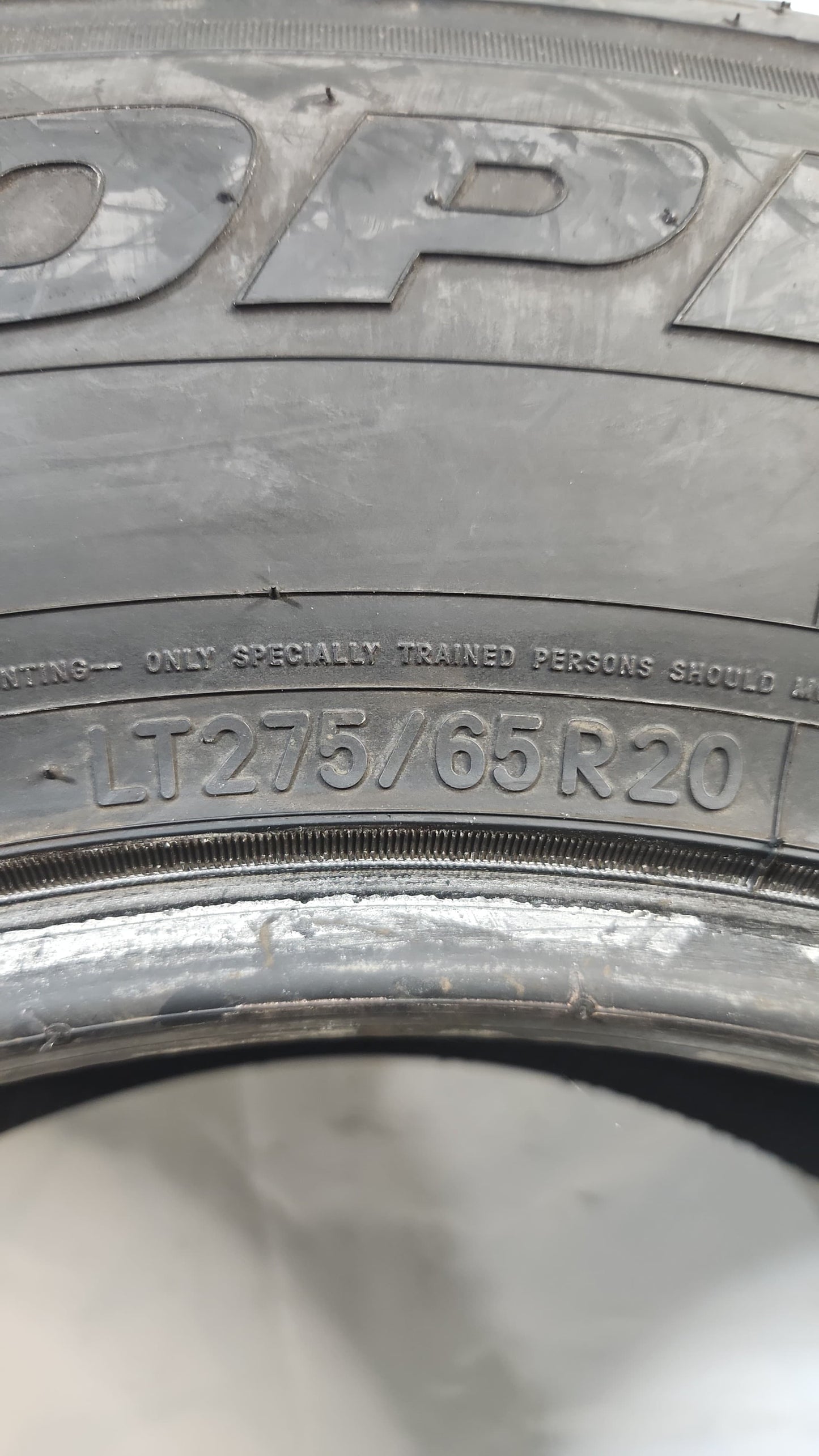 Used Tire - 275/65R20 Toyo Open Country H/T II 8/32