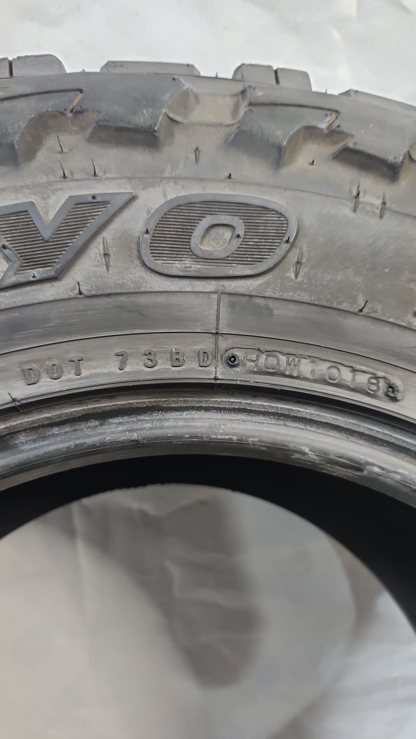 Used Tire - 33X12.50R17 Toyo Open Country M/T
