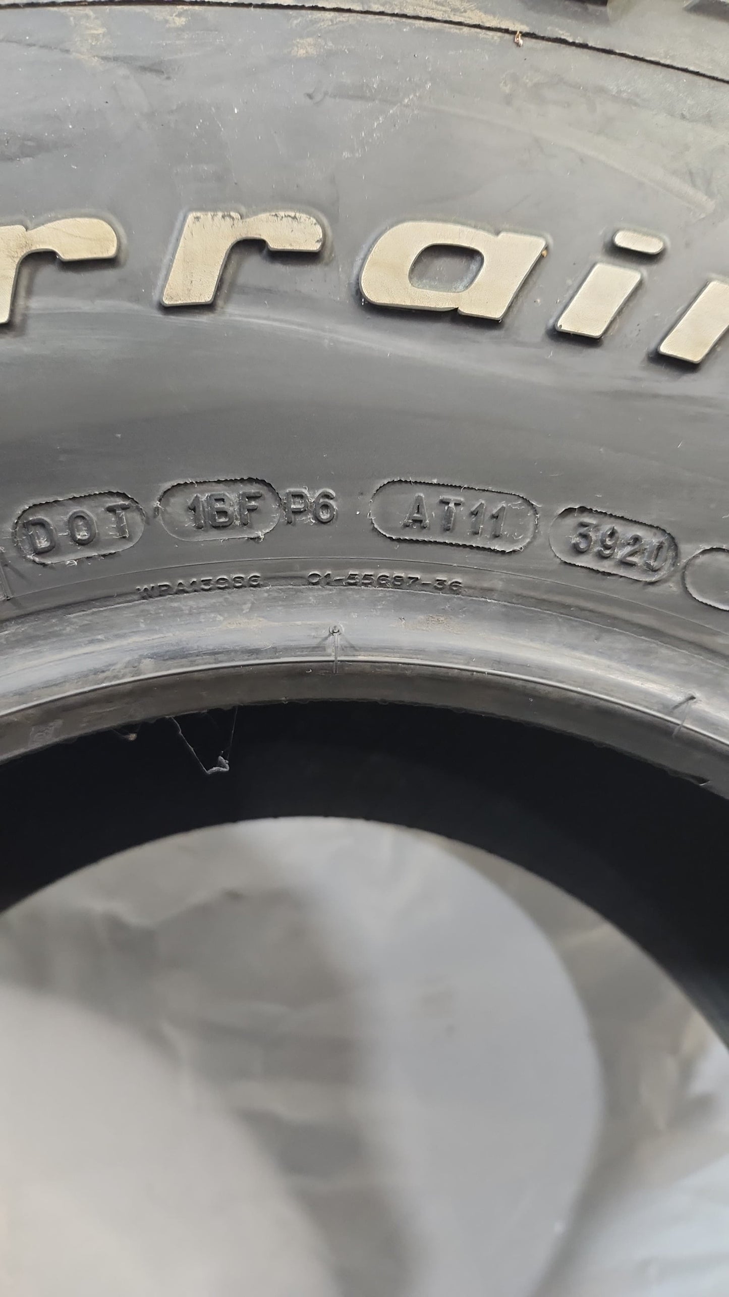 Used Tire - 33X12.50R15 BFGoodrich All-Terrain T/A KO2 9/32