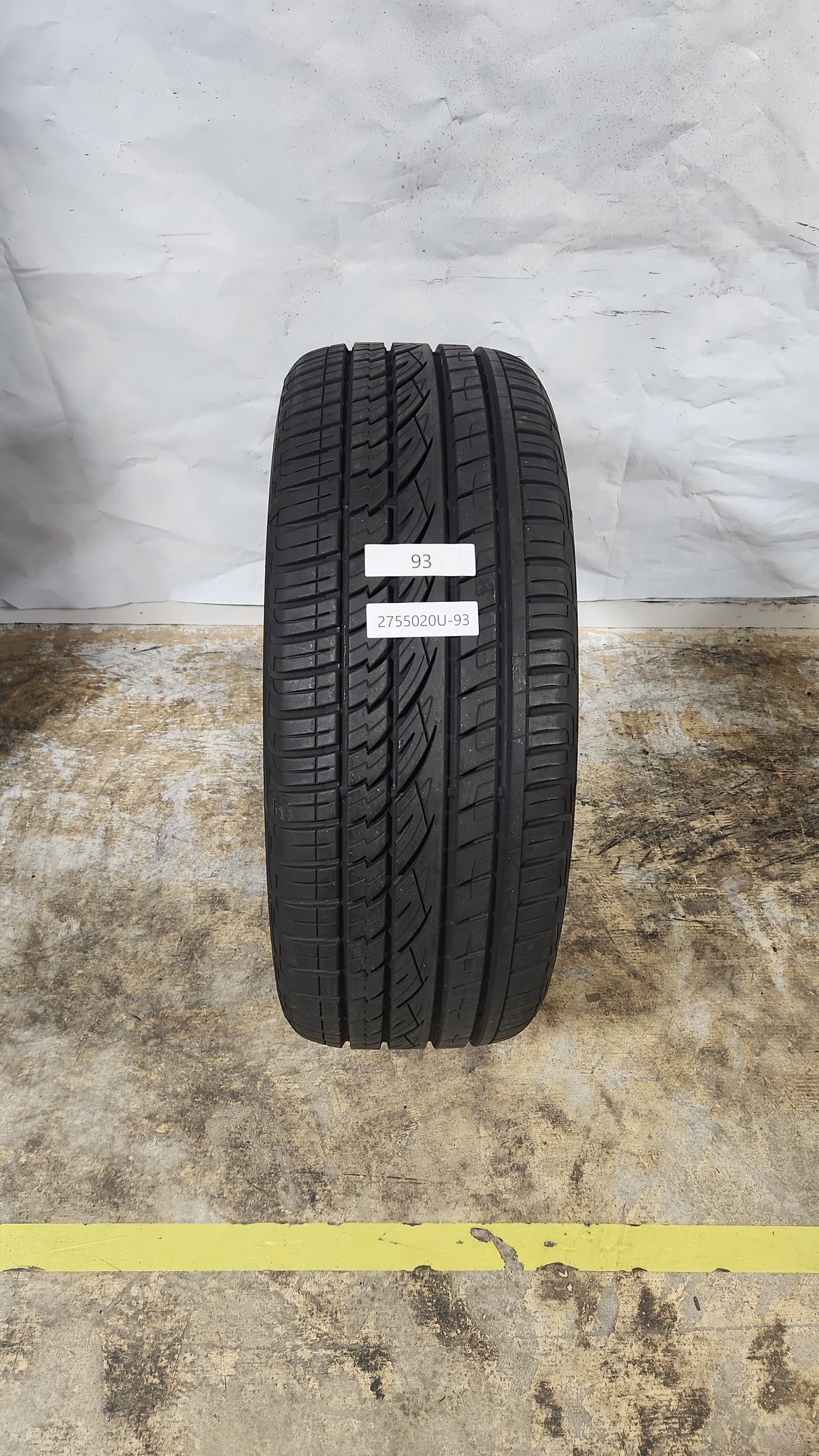 Used Tire - 275/50R20 Continental Cross Contact UHP 7/32