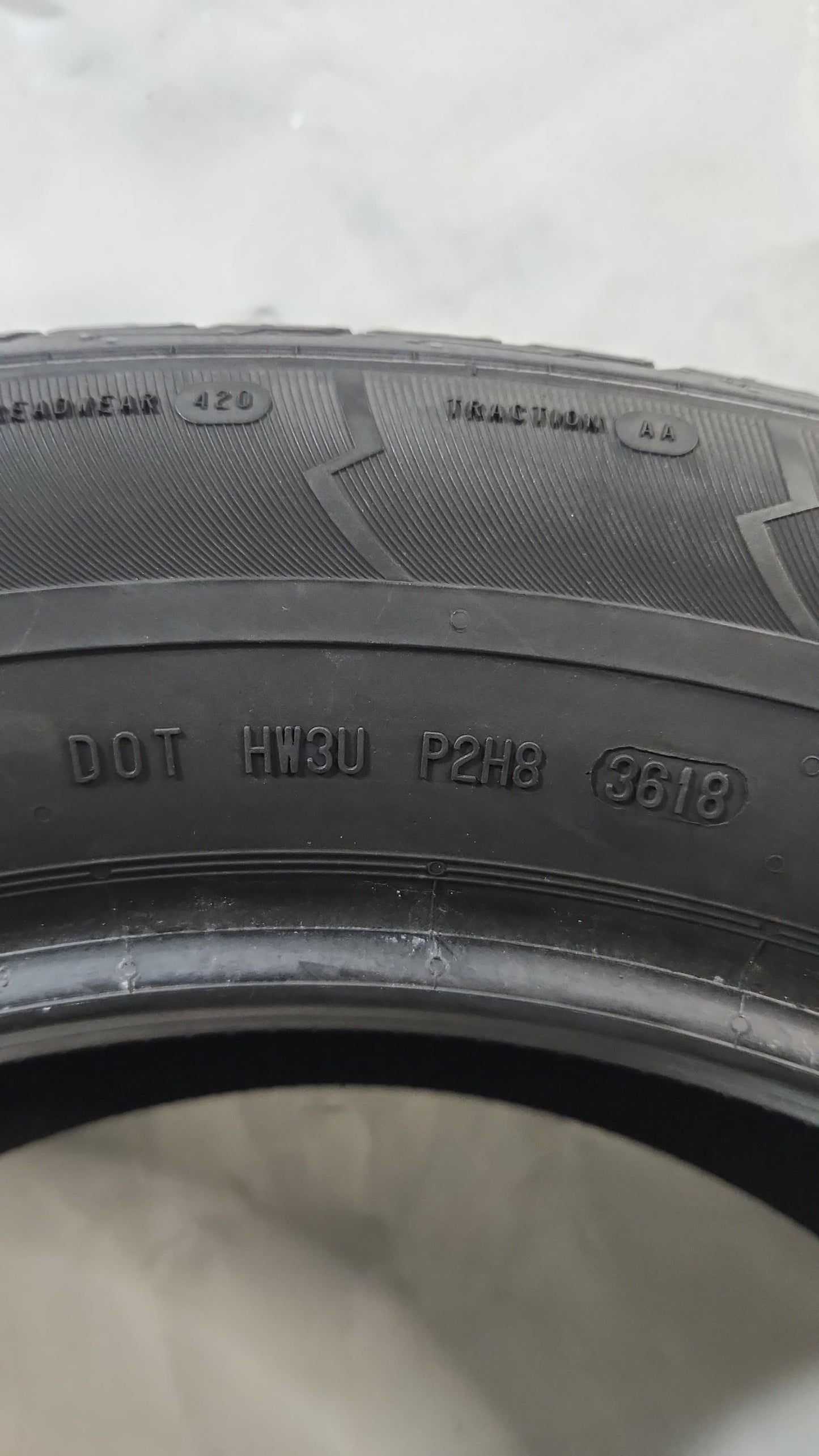 Used Tire - 275/50R20 Continental Cross Contact UHP 7/32