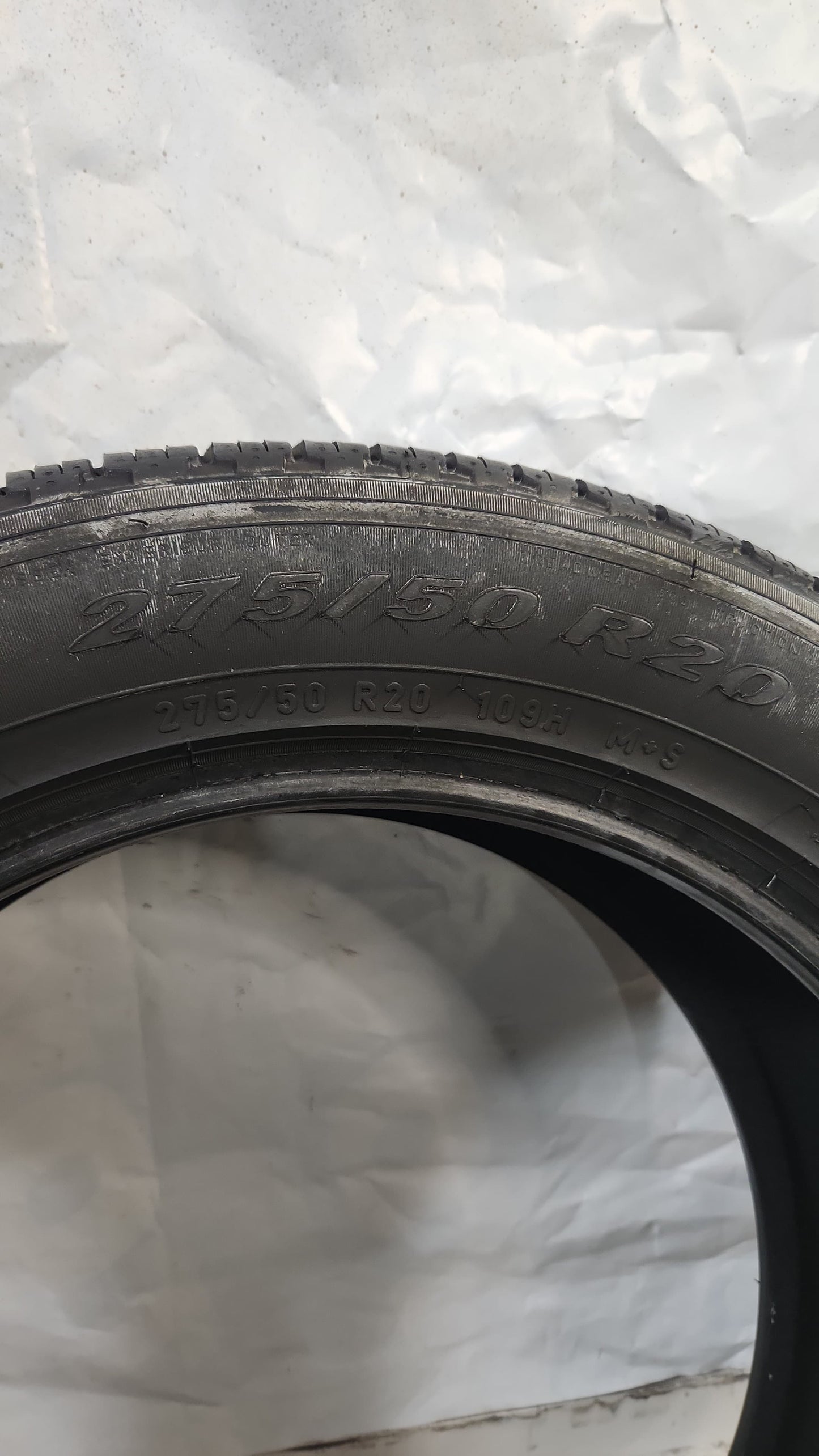 Used Tire - 275/50R20 Pirelli Scorpion Verde All Season