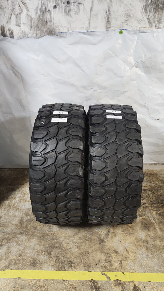 Set of 2 - 35X12.50R20 Advanta X Comp M/T - Used Tires