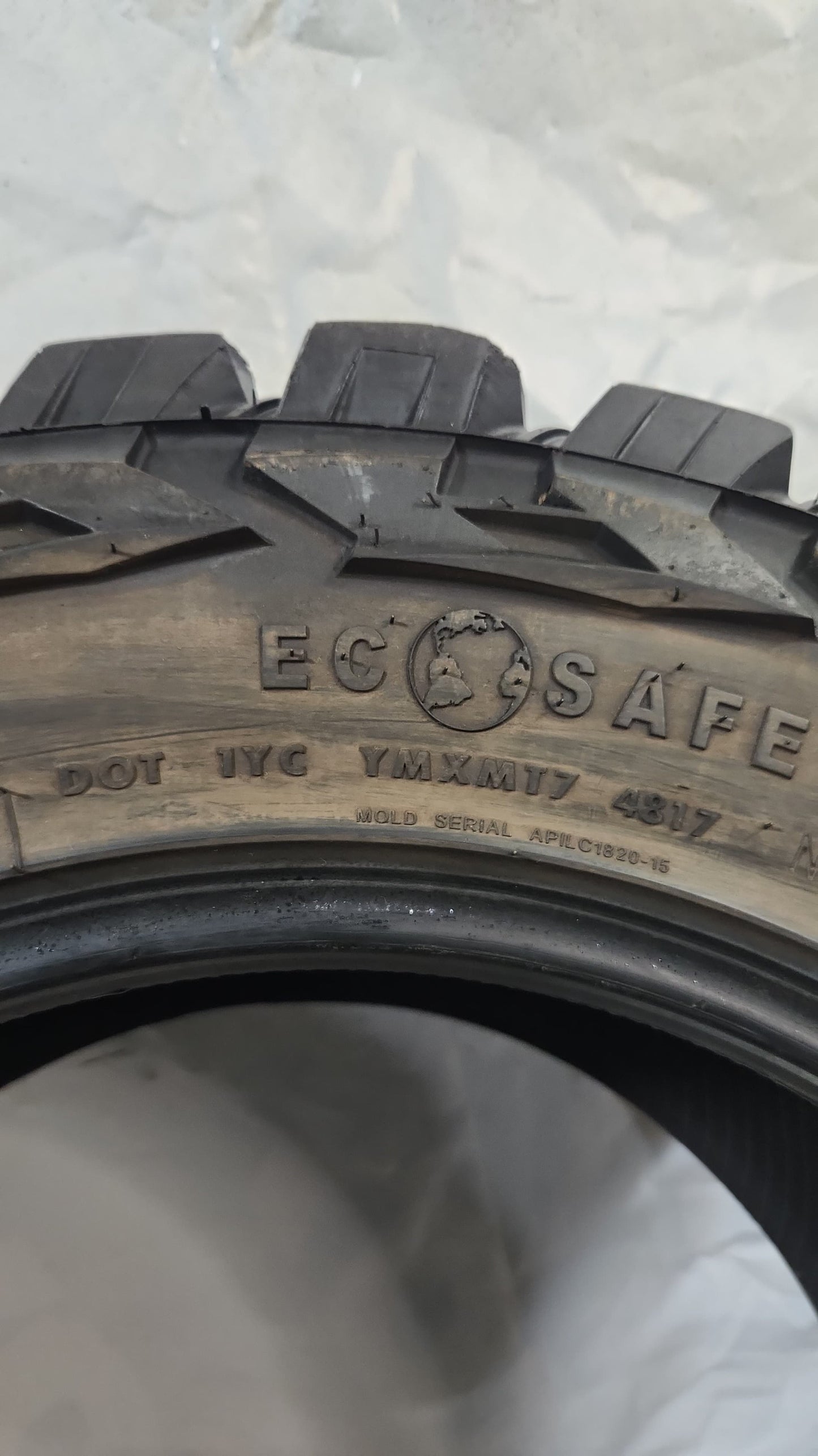 Set of 2 - 35X12.50R20 Advanta X Comp M/T - Used Tires