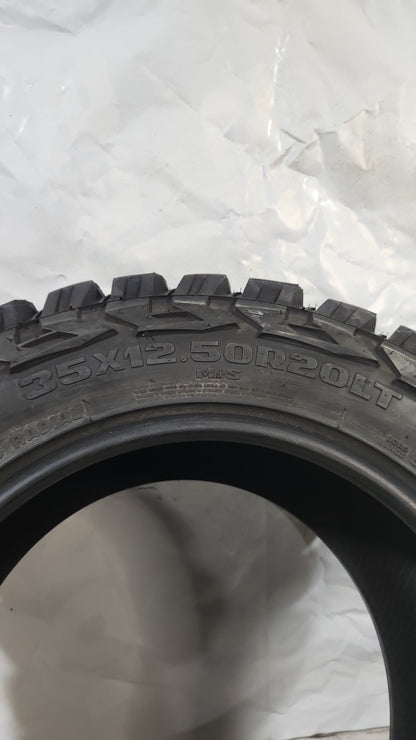 Set of 2 - 35X12.50R20 Advanta X Comp M/T - Used Tires