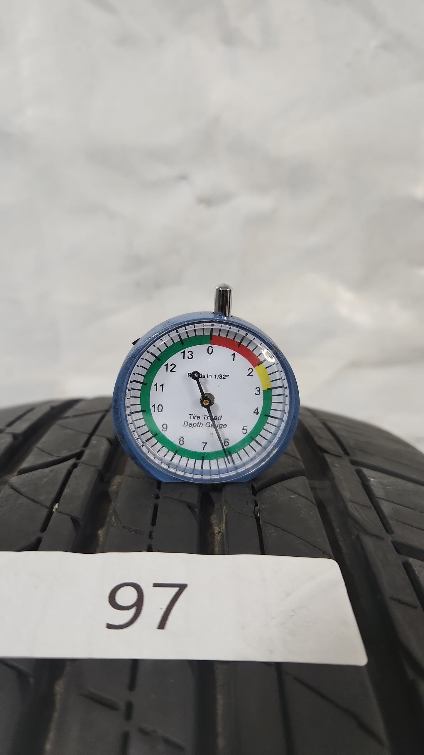 Used Tire - 235/55R20 Milestar MS932 Sport