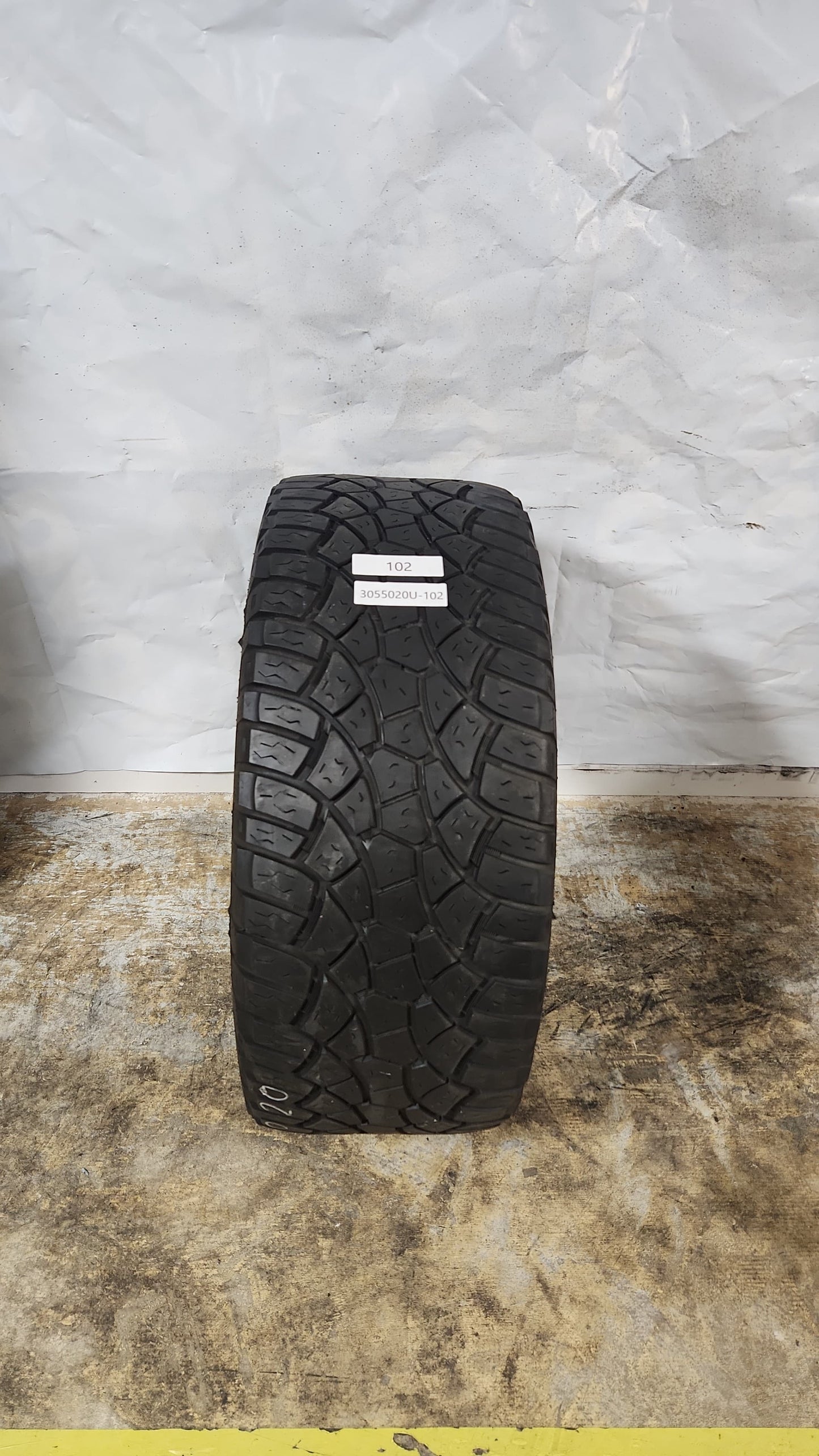 Used Tire - 305/50R20 Cooper Zeon LTZ 7/32