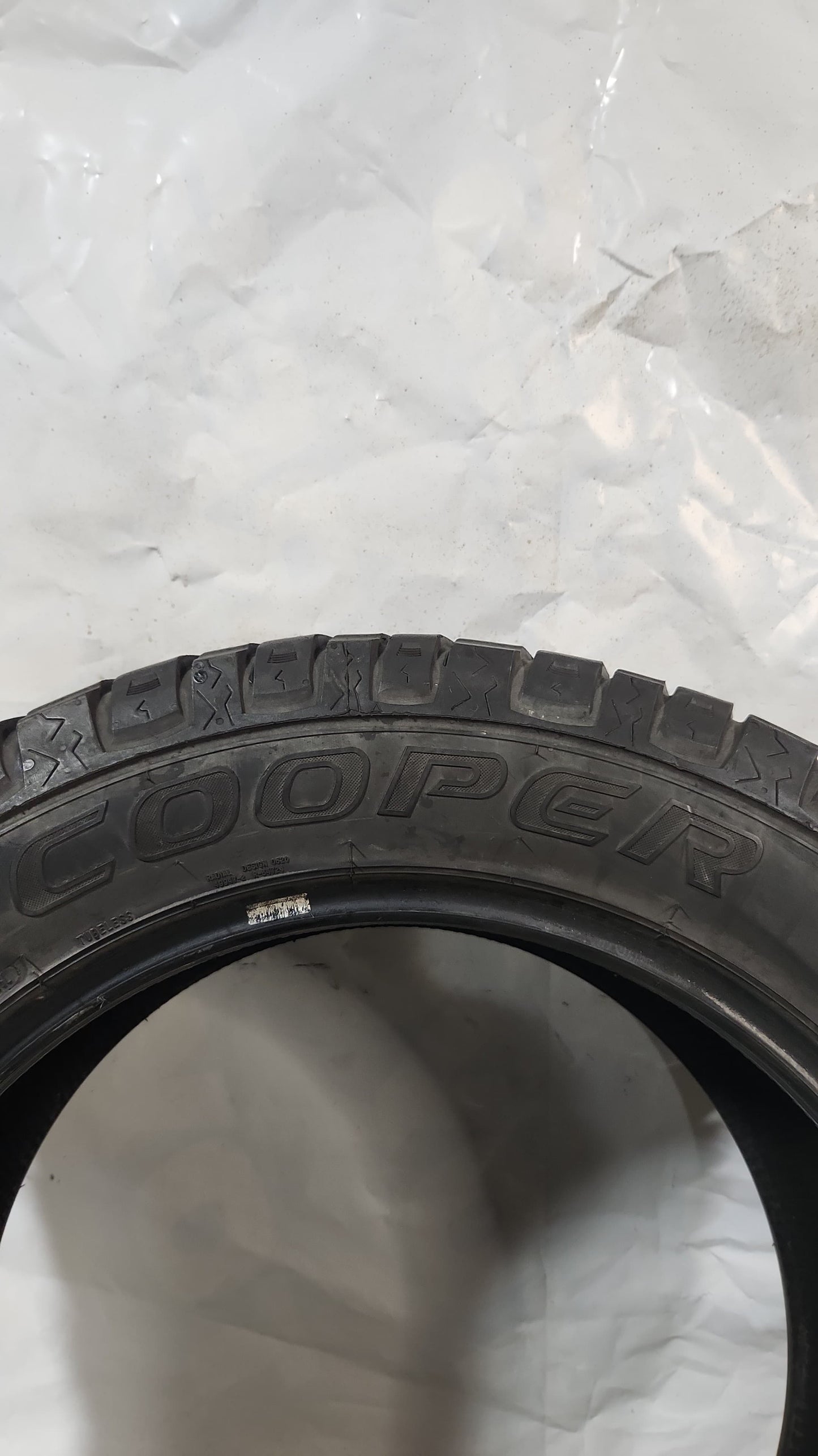 Used Tire - 305/50R20 Cooper Zeon LTZ 7/32