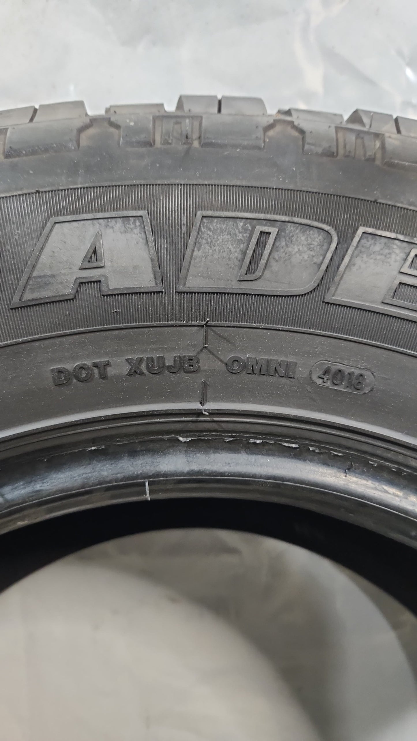 Used Tire - 285/70R17 Radar Renegade A/T 5