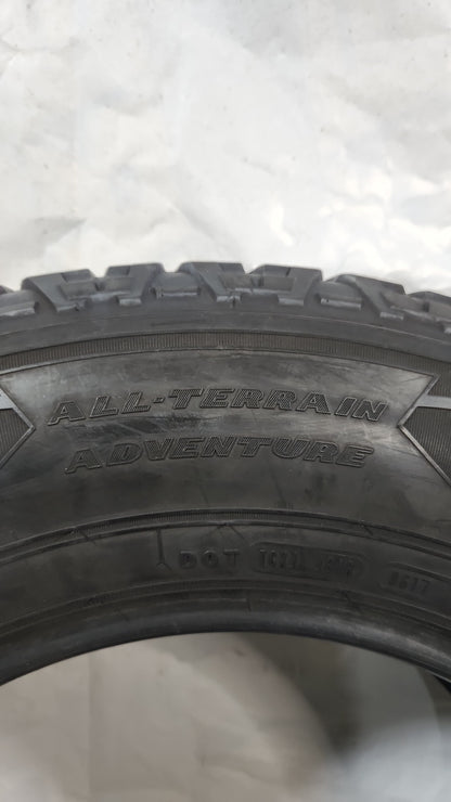 Used Tire - 255/70R18 Goodyear Wrangler All-Terrain Adventure Kevlar
