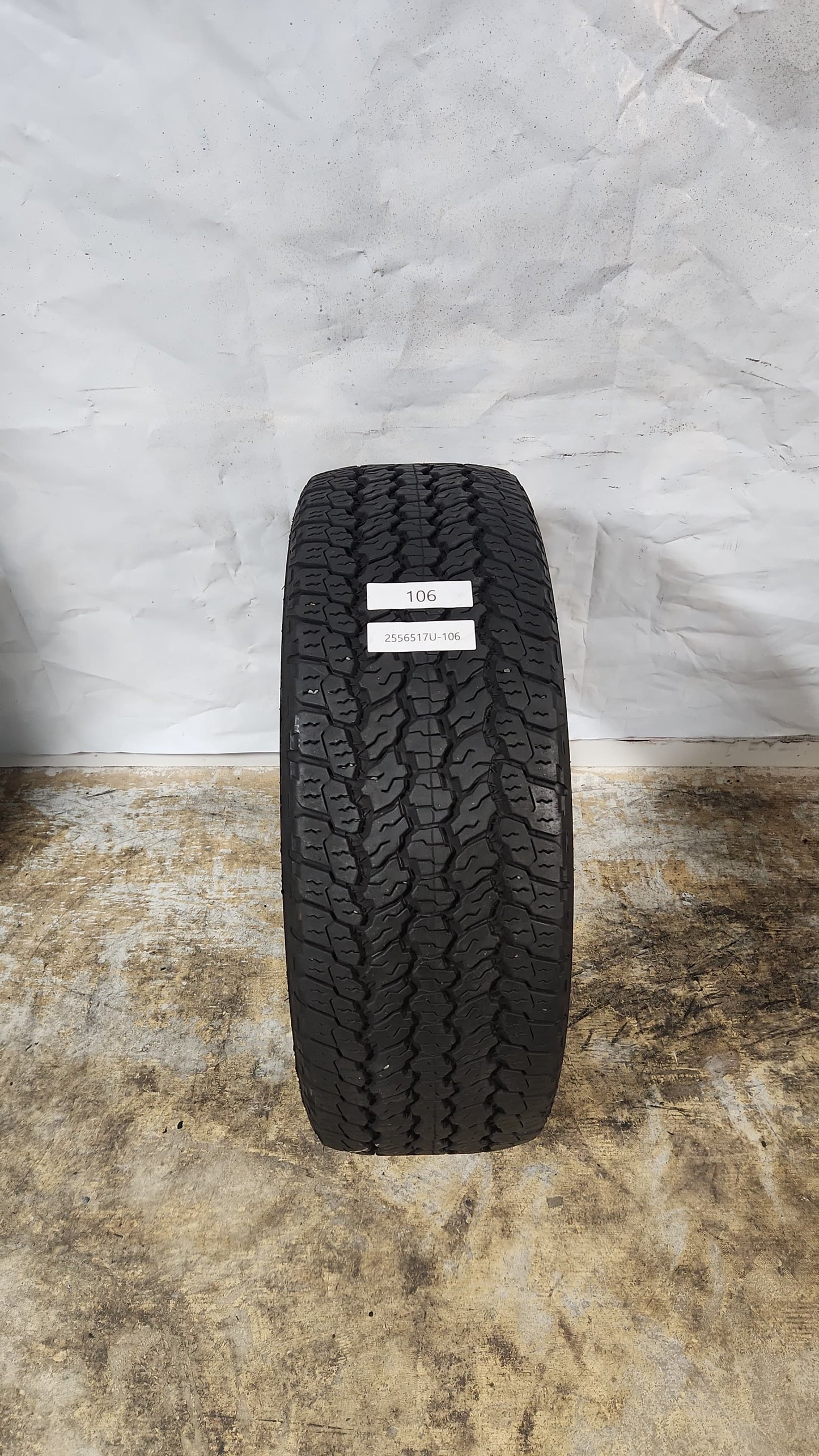 Used Tire - 255/65R17 Goodyear Wrangler All-Terrain Adventure Kevlar