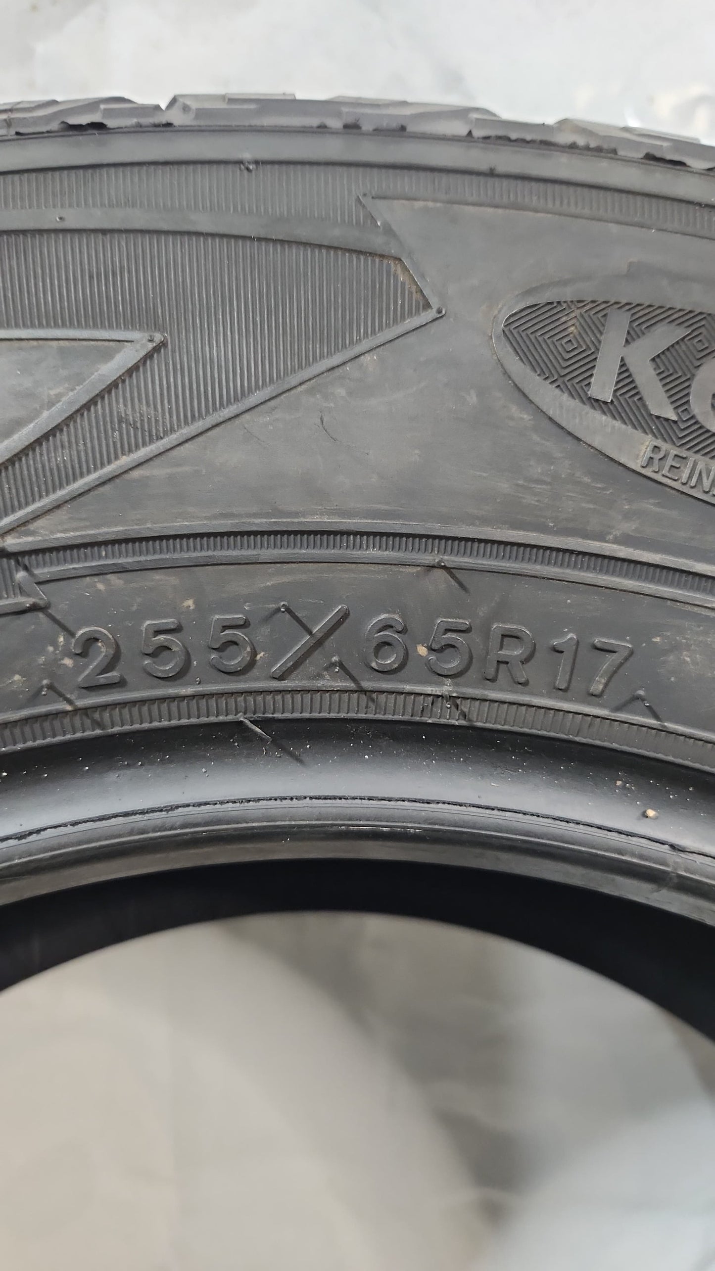 Used Tire - 255/65R17 Goodyear Wrangler All-Terrain Adventure Kevlar