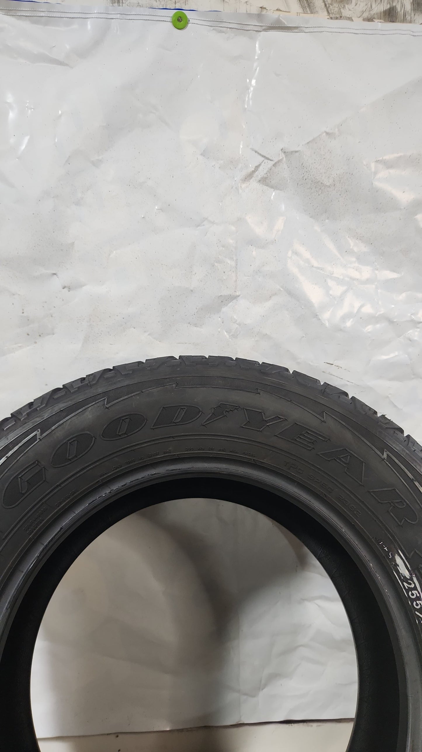 Used Tire - 255/65R17 Goodyear Wrangler All-Terrain Adventure Kevlar