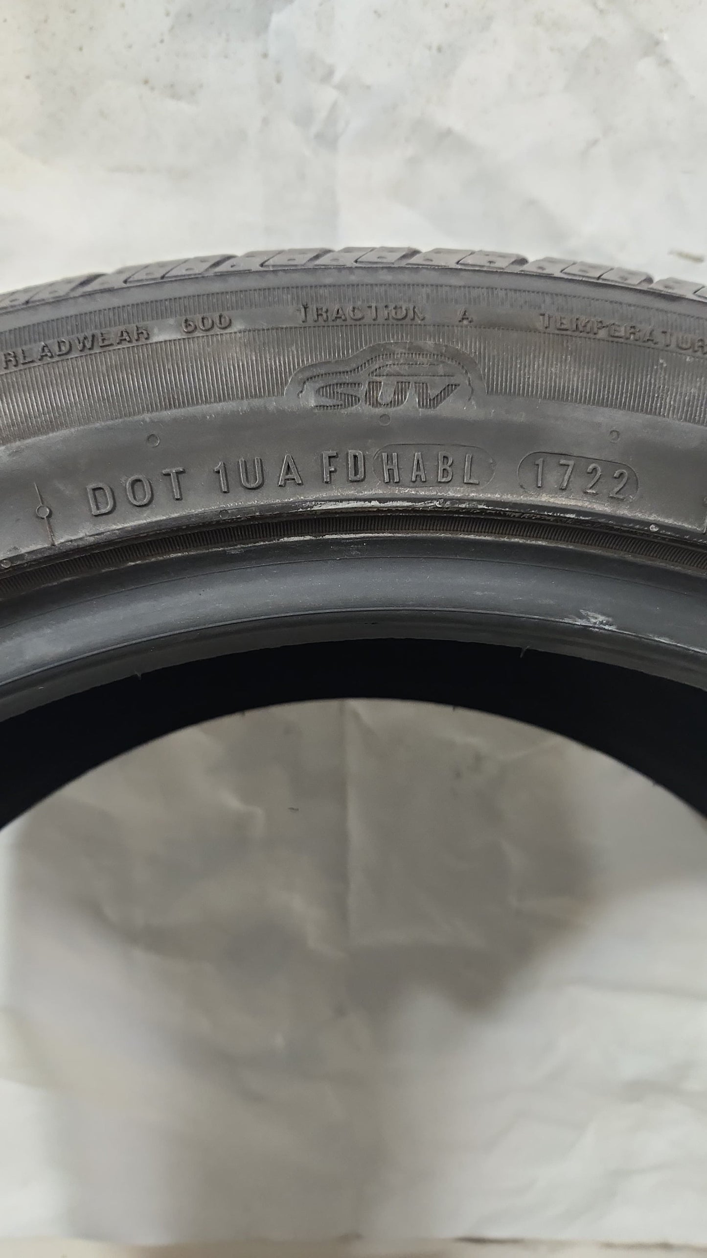 Used Tire - 255/45R20 Nexen Roadian GTX RG1