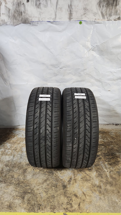 Set of 2 - 265/45R21 Lexani LX-Twenty - Used Tires