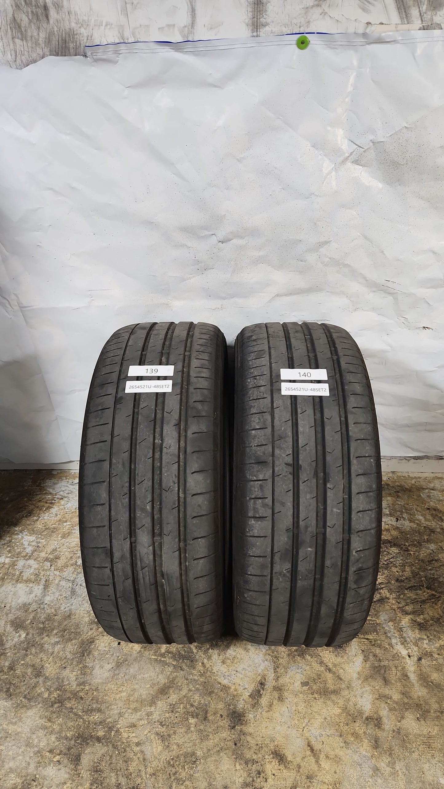 Set of 2 - 265/45R21 Toyo Proxes Sport 2 - Used Tires