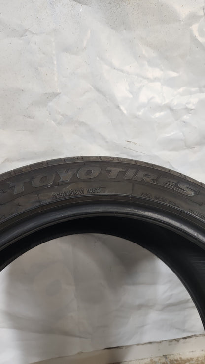 Set of 2 - 265/45R21 Toyo Proxes Sport 2 - Used Tires