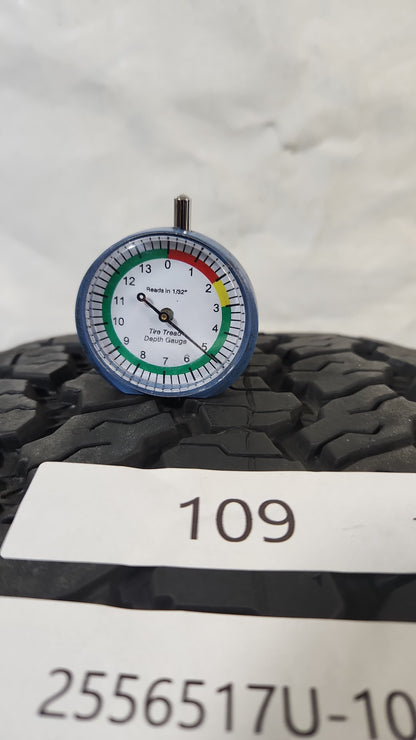 Used Tire - 255/65R17 Goodyear Wrangler All-Terrain Adventure Kevlar