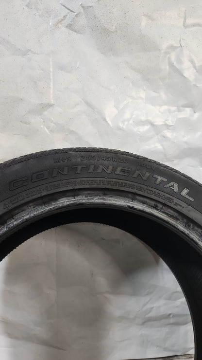 Used Tire - 265/45R20 Continental Cross Contact LX Sport