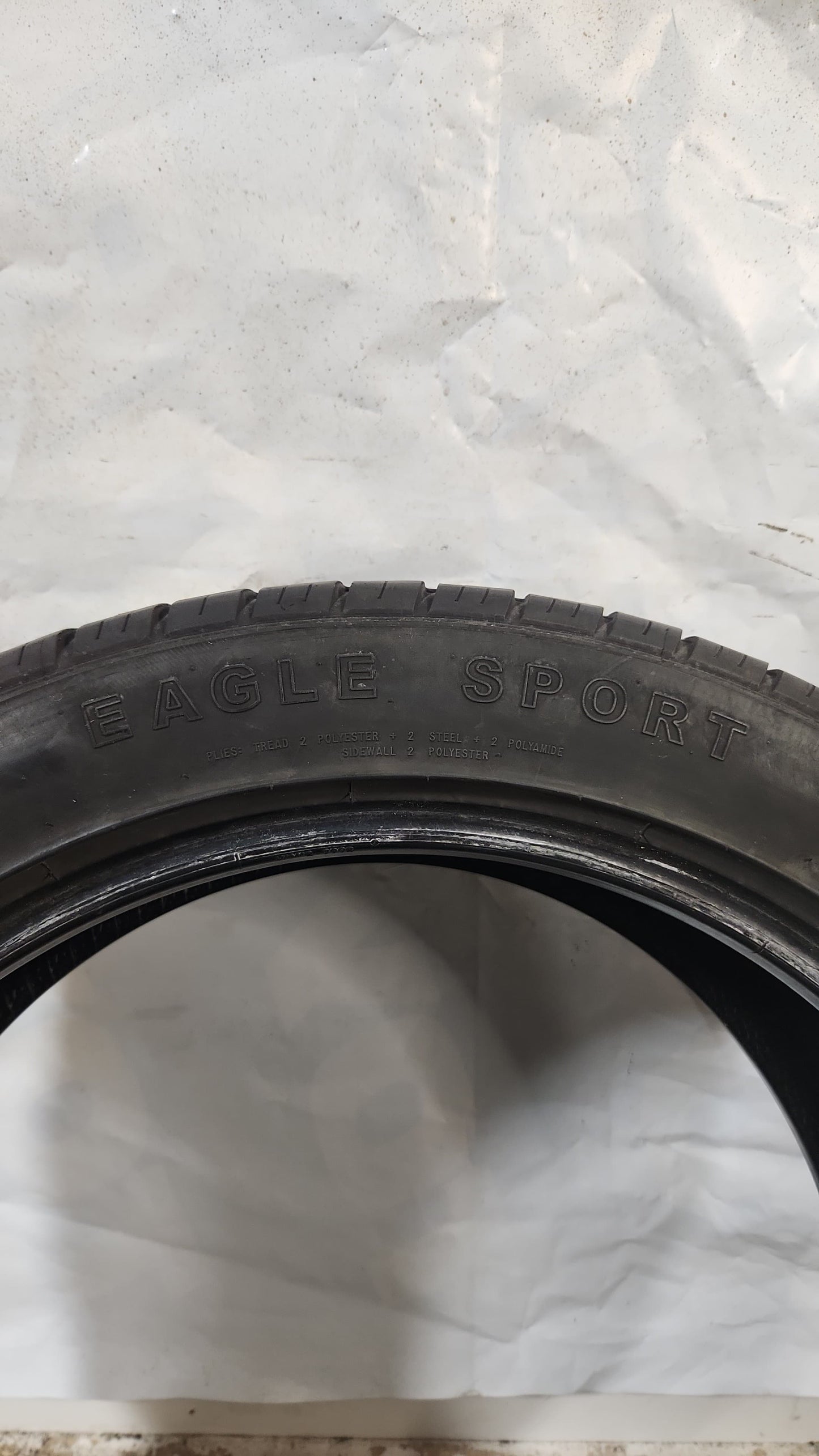 Used Tire - 255/45R20 Goodyear Eagle Sport