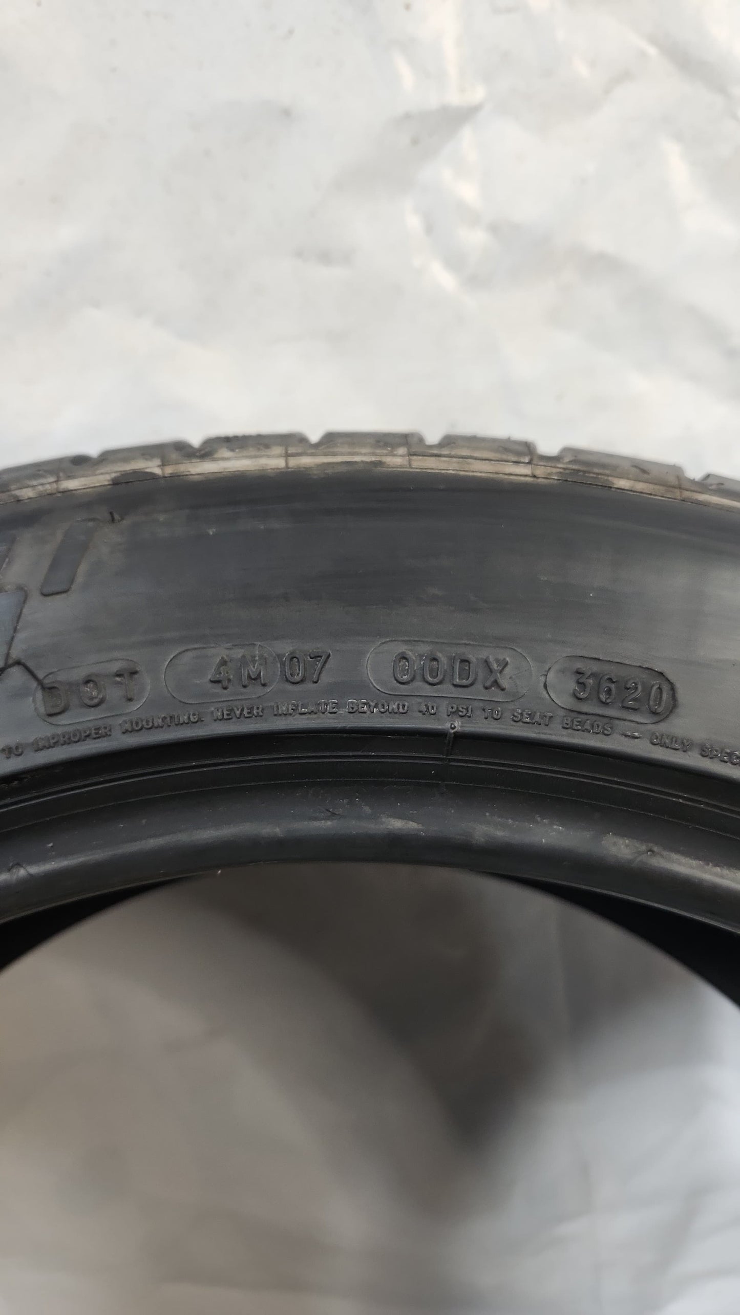 Used Tire - 265/45R20 Michelin Pilot Sport A/S 3 +