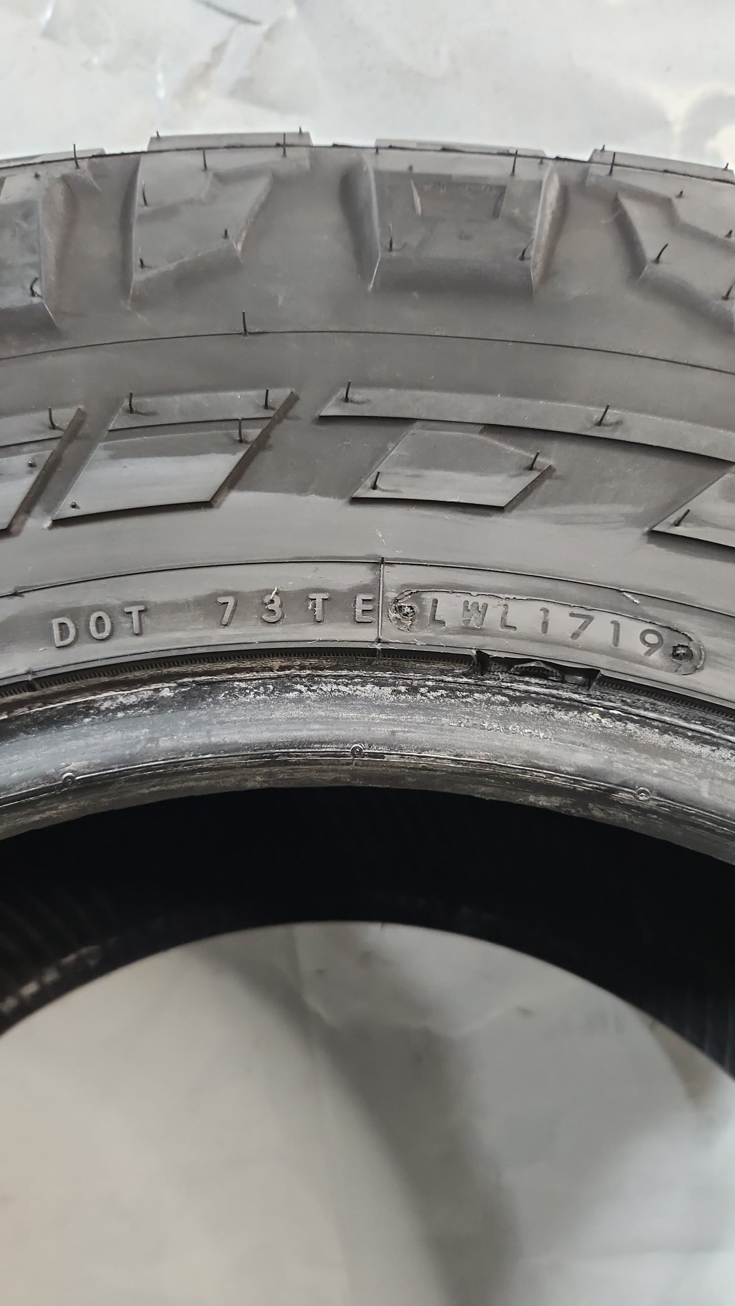 Set of 2 - 37X13.50R20 Nitto Ridge Grappler - Used Tires