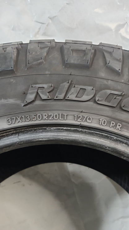 Set of 2 - 37X13.50R20 Nitto Ridge Grappler - Used Tires