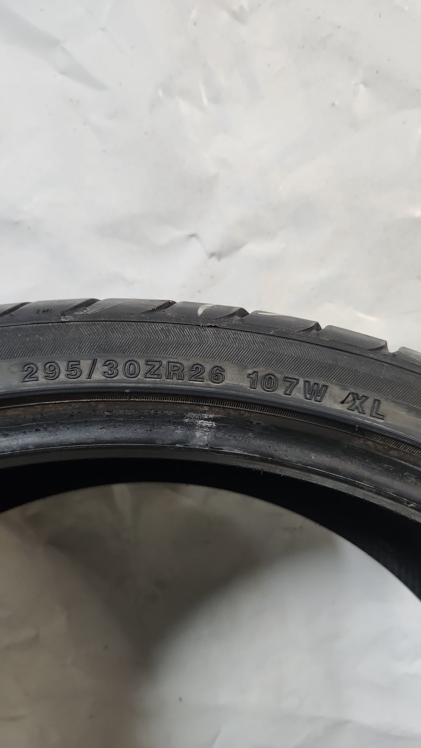 Set of 2 - 295/30R26 Venom Power Ragnarok Zero - Used Tires