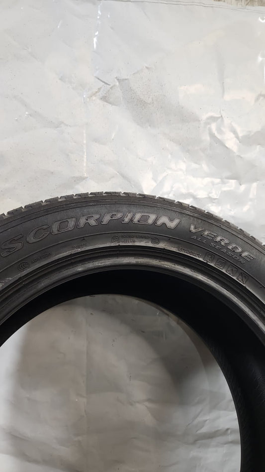 Set of 2 - 275/50R20 Pirelli Scorpion Verde All Season - Used Tires